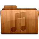 music,glossy icon