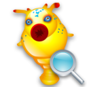 zoom,cartoon icon