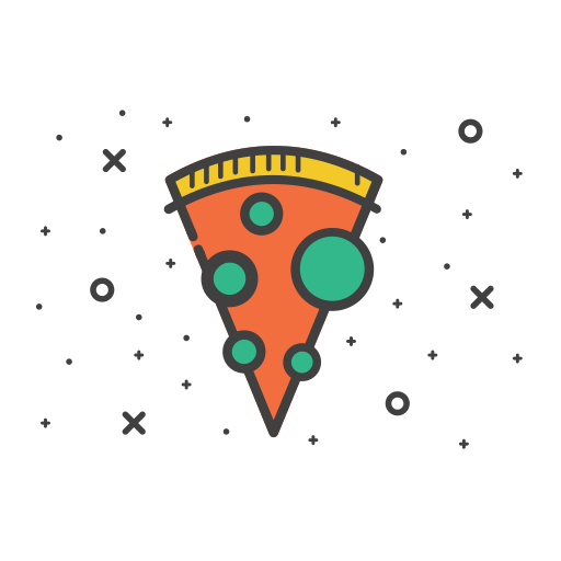 Pizza svg vector icon