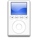 ipod,blue,mp3 player icon