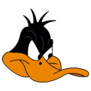 daffy,duck,angry icon