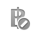 currency,sign,baht,cancel icon