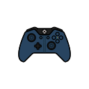 controller, forza, gamer, ii, xbox one svg vector icon