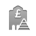 bank,pound,pyramid icon