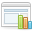 chart, chart report, layout, web icon