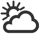 partly,cloudy,day icon