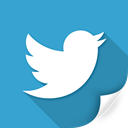 blue, button, communication, twit, twitter icon