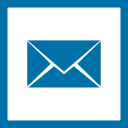 colored, high quality, mail, media, social, social media, square svg vector icon