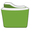 yellow,green,folder icon