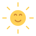 forecast, spring, summer, sun, sunny, weather svg vector icon