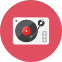 player, record svg vector icon