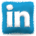 furry,cushion,linkedin icon