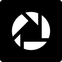 media, picasa, social, square svg vector icon