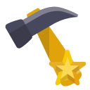hammer,star icon