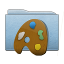 folder,blue,palette icon