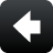 arrow,left,previous,back,backward,prev icon