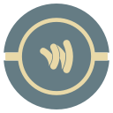 google, media, social, vintage, wallet svg vector icon