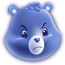 grumpy,bear icon