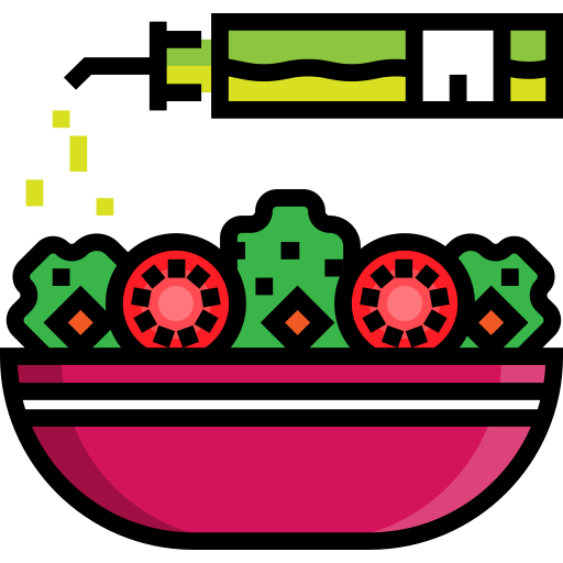 Salad svg vector icon