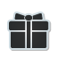 gift, sticker icon