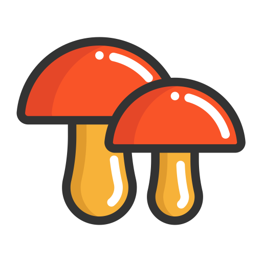 Mushroom svg vector icon