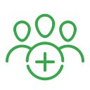 add, group, member, people, plus, team svg vector icon