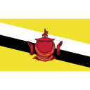 brunei, ensign, flag, nation svg vector icon