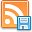 feed,disk,disc,save,rss,subscribe icon