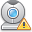 webcam,error,warning,alert,wrong,exclamation,cam icon