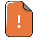 documents, error, exclamation, file, mark, page, warning svg vector icon