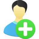 male,user,add icon