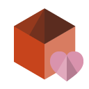 box,heart icon