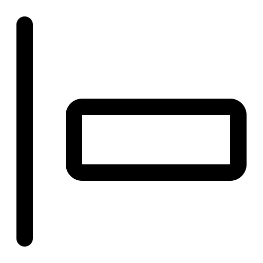 Align Left svg vector icon