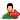 user,male,green,logout icon