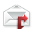 forward, mail icon