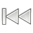48, backward, gnome, media, skip icon