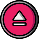audio, eject, media, media player, music, video player svg vector icon