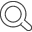 find, magnifying glass, search, zoom icon