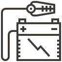 accessories, automobile, battery, car, service, transport, vehicle svg vector icon
