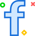 brand, facebook, logo, network, social svg vector icon