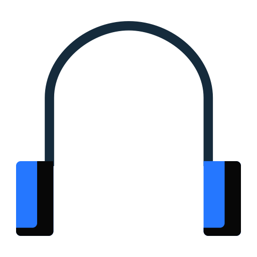 Headset svg vector icon