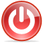 bye, shutdown icon