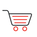 basket, buy, ecommerce, purchase, shopping cart svg vector icon