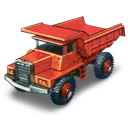 car, dump, mack, truck icon