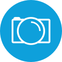 circle, photobucket, round svg vector icon