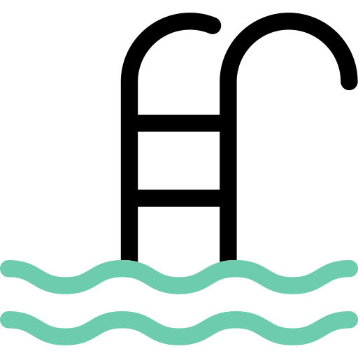 Swimming svg vector icon
