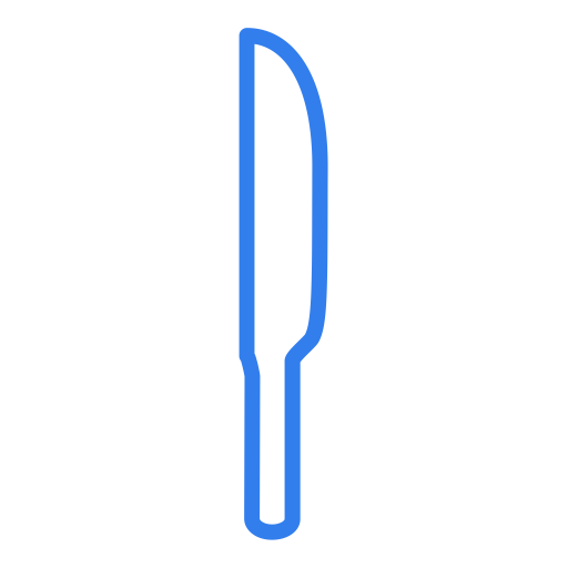 Knife svg vector icon