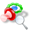 pacifier,zoom icon