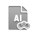 file,format,ai,binoculars icon