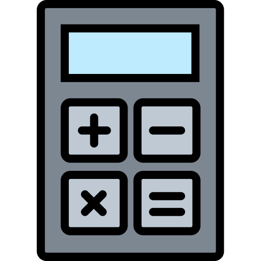 Calculator svg vector icon